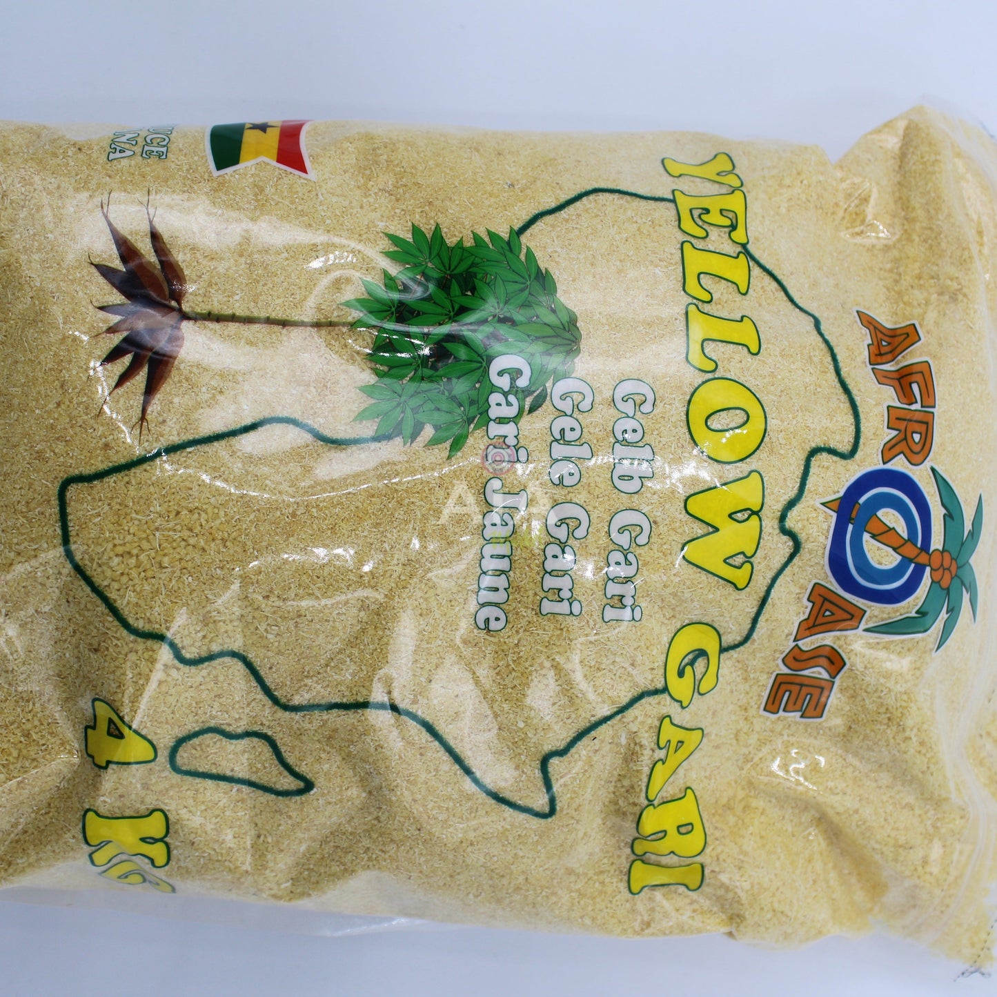 Afroase Gari Jaune 4Kg