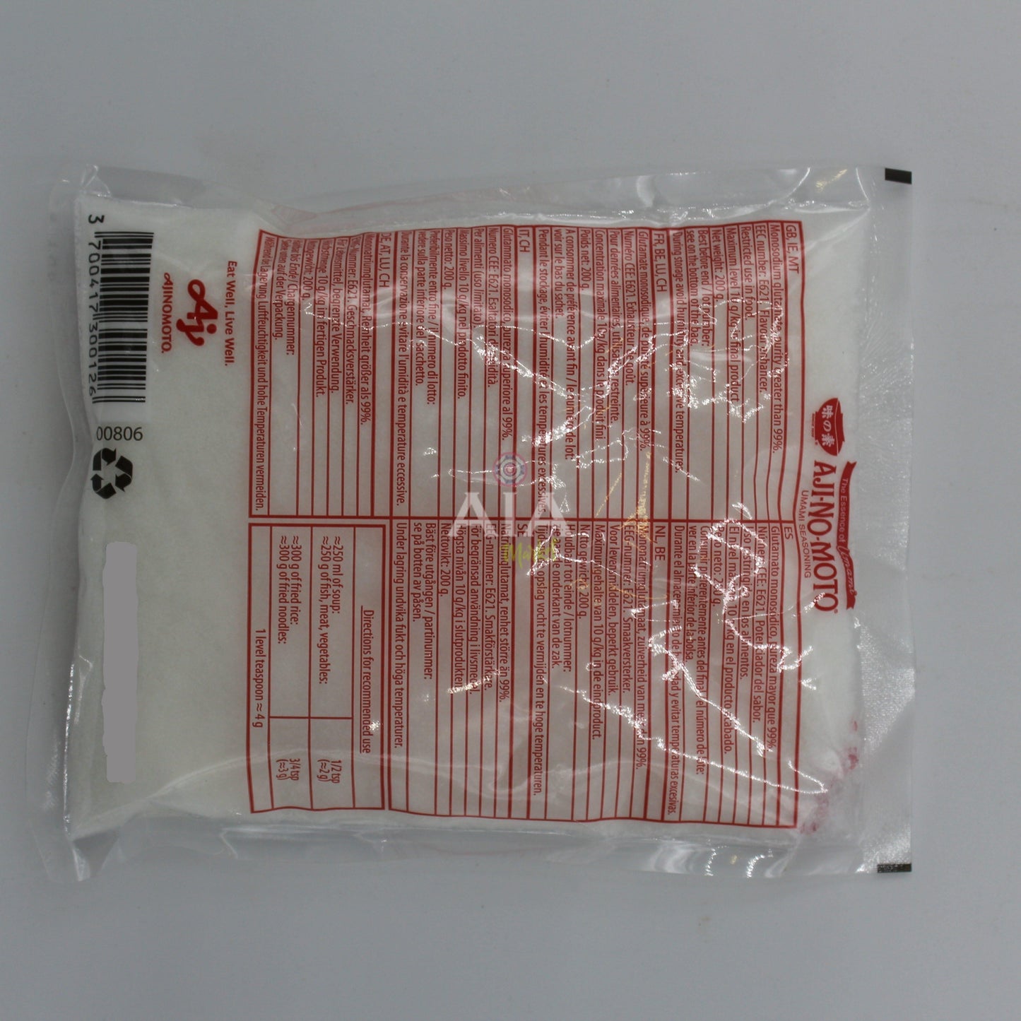 AJINOMOTO Glutamate Monosodique 200g