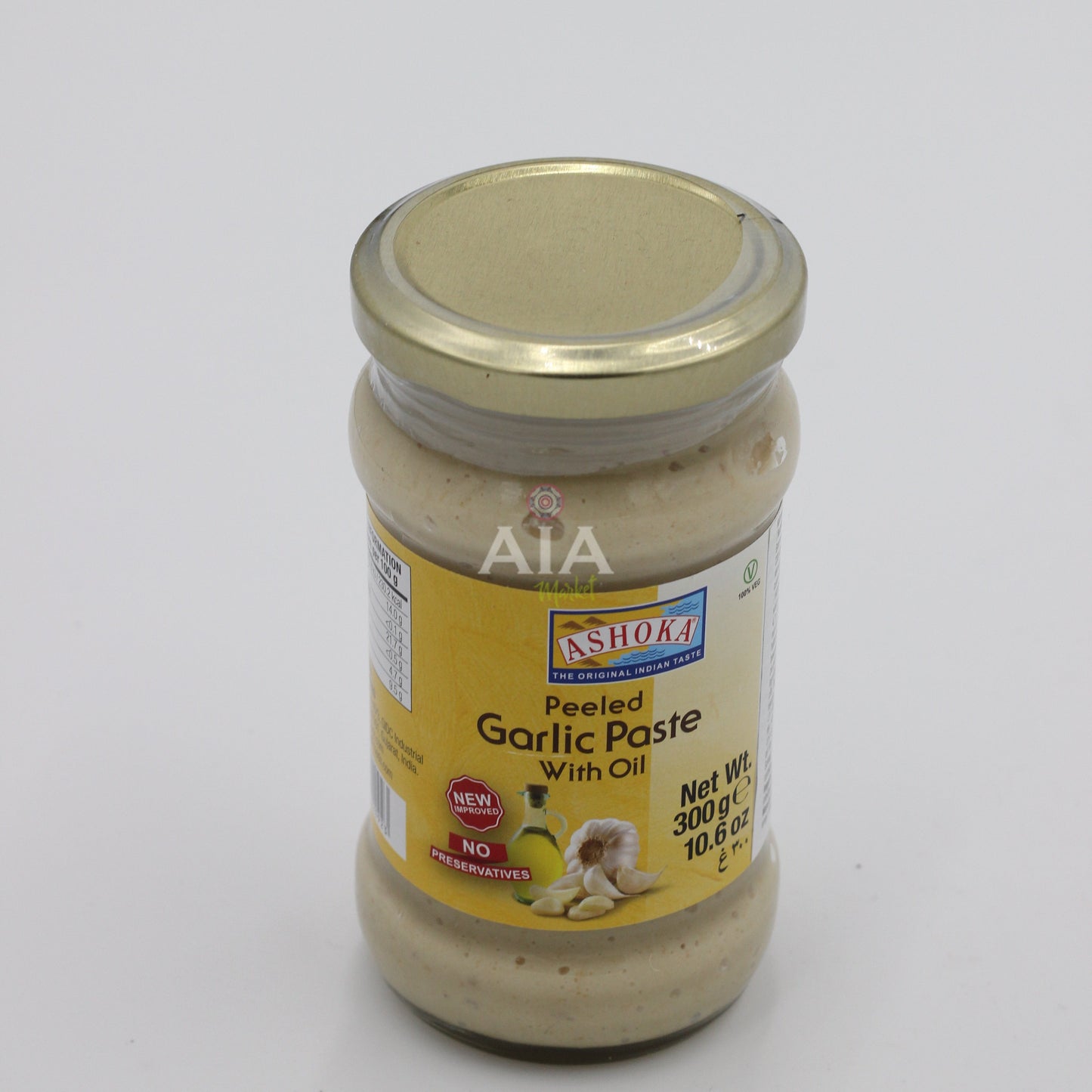 ASHOKA Pate Knoblauch in Öl 300g