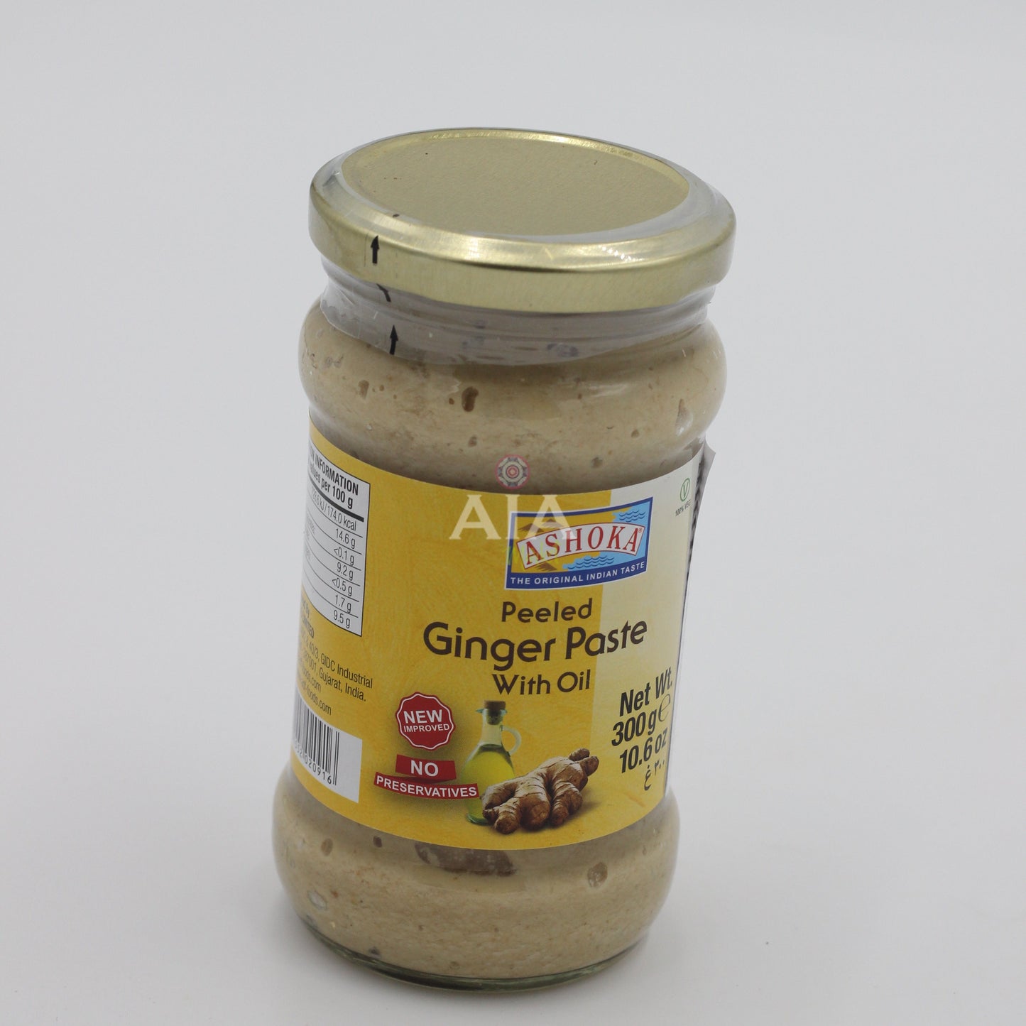 ASHOKA Pate Ail et Gingembre a huile 300g