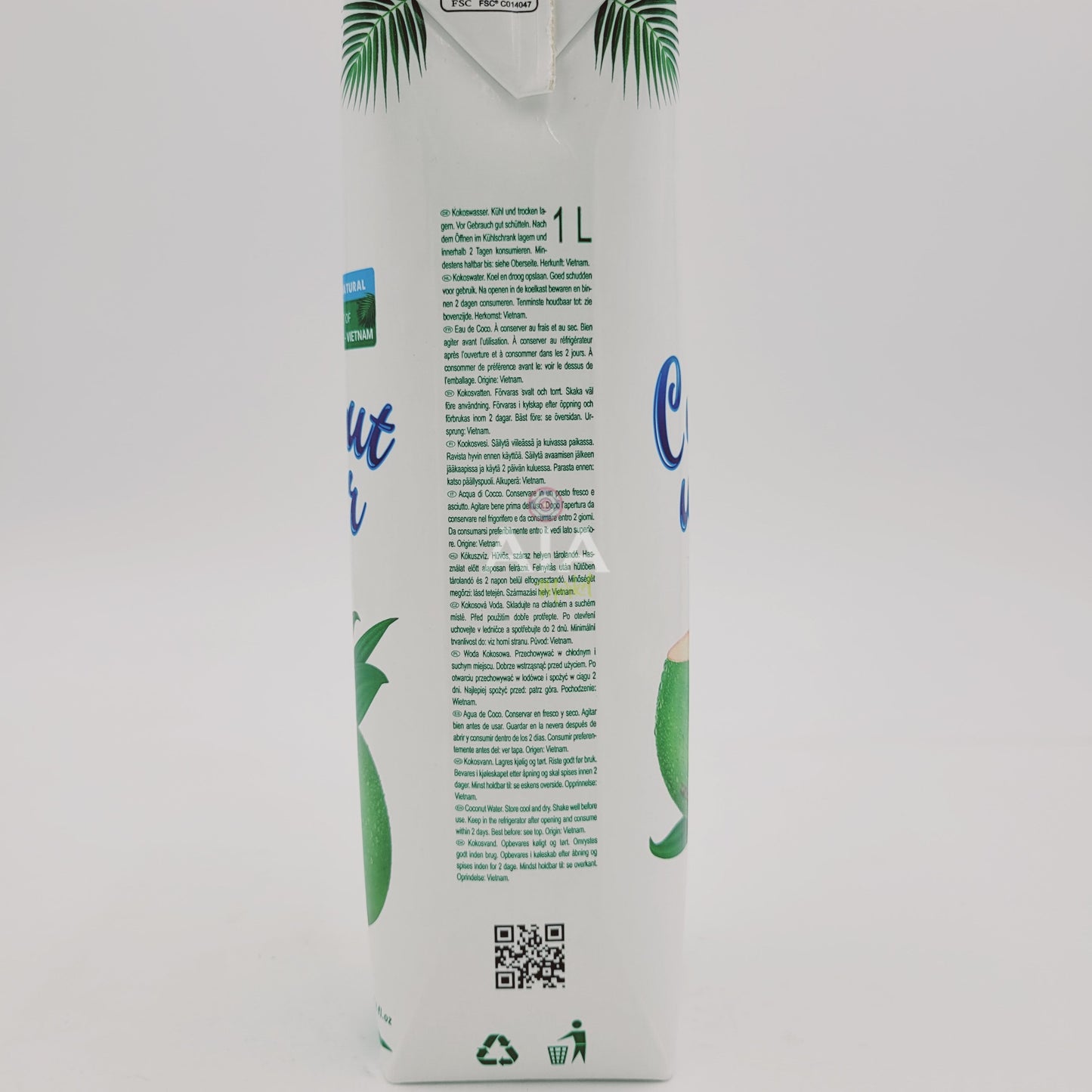 Bamboo Tree Coconut Water 1L