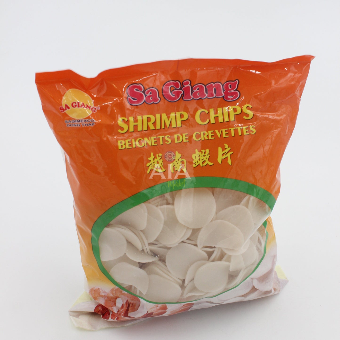 SAGIANG Unfritierte Shrimp Fritters oder Crackers 1Kg