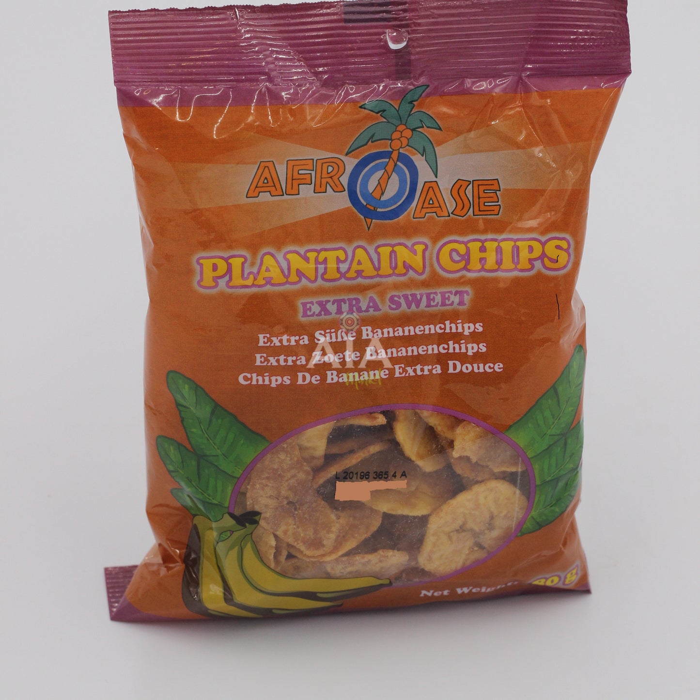 Afroase Extra Sweet Plantain Chips