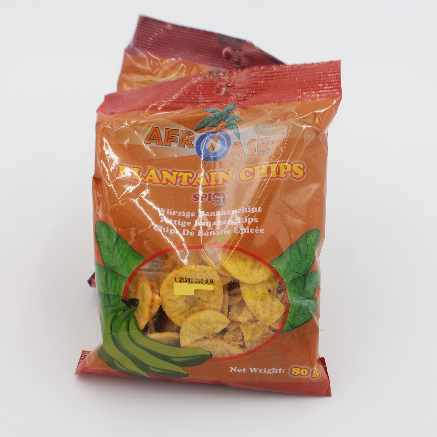 Afroase Chili Kochbananen Chips