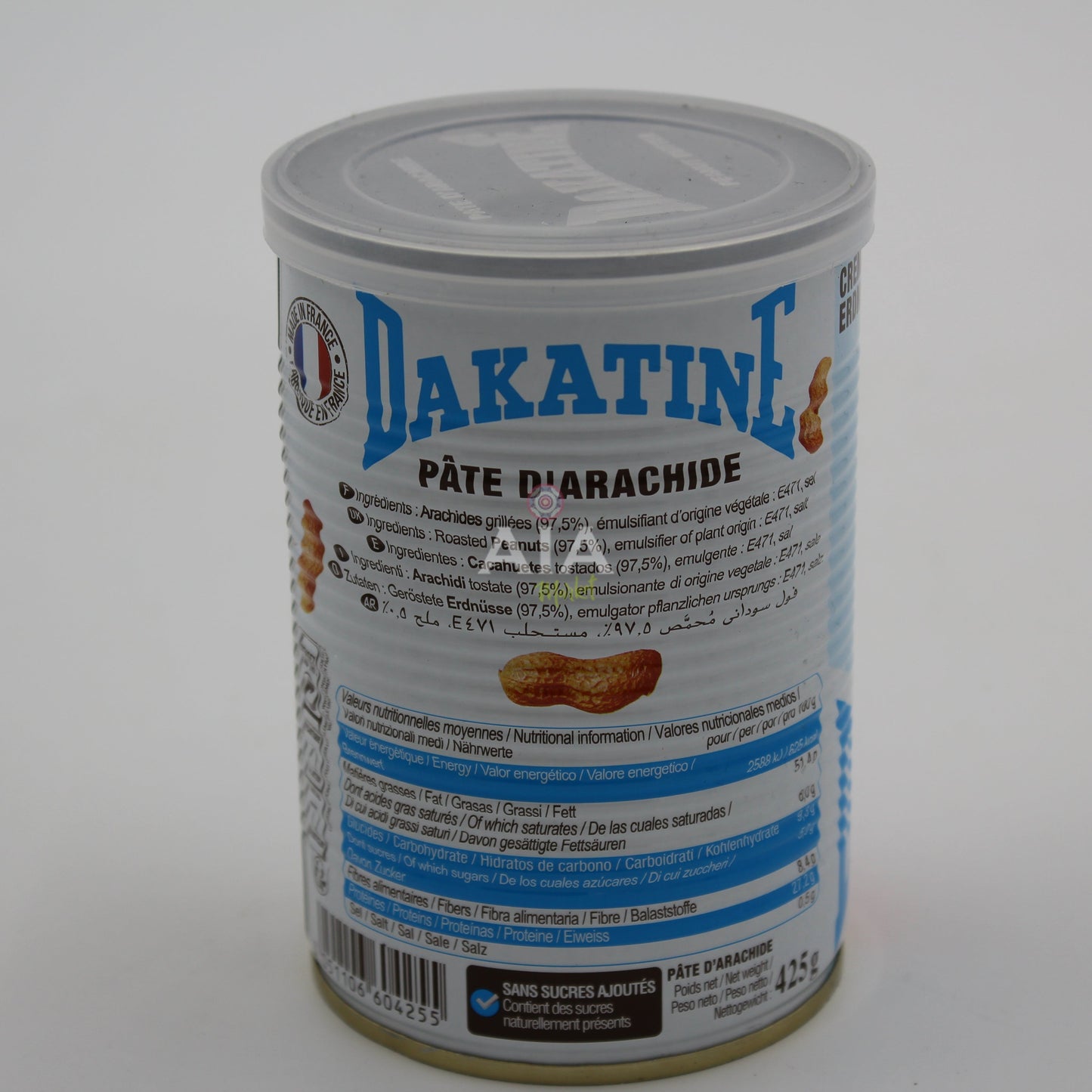 DAKATINE Pate d arachide 425g