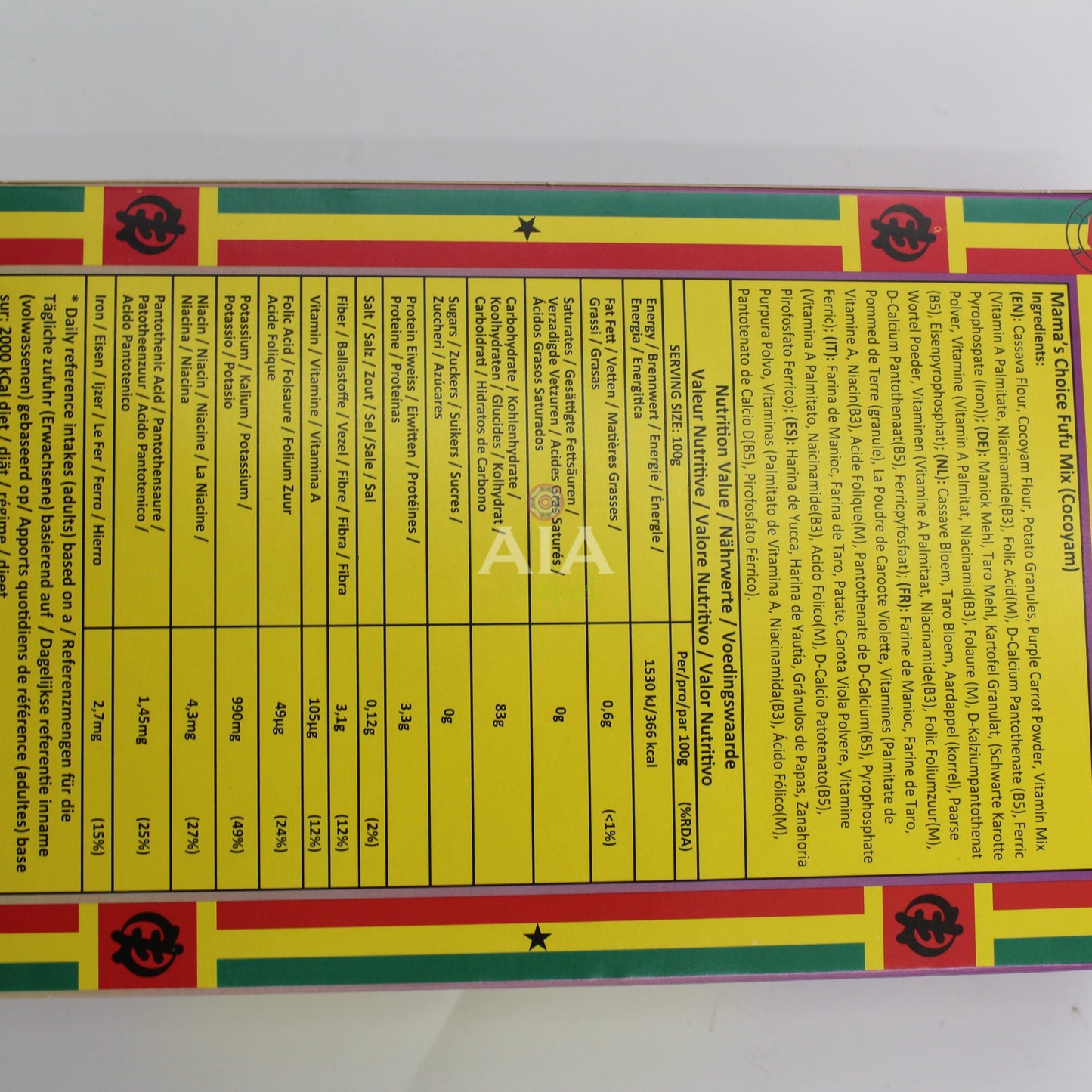 MAMAs CHOICE Farine de Cocoyam 624g
