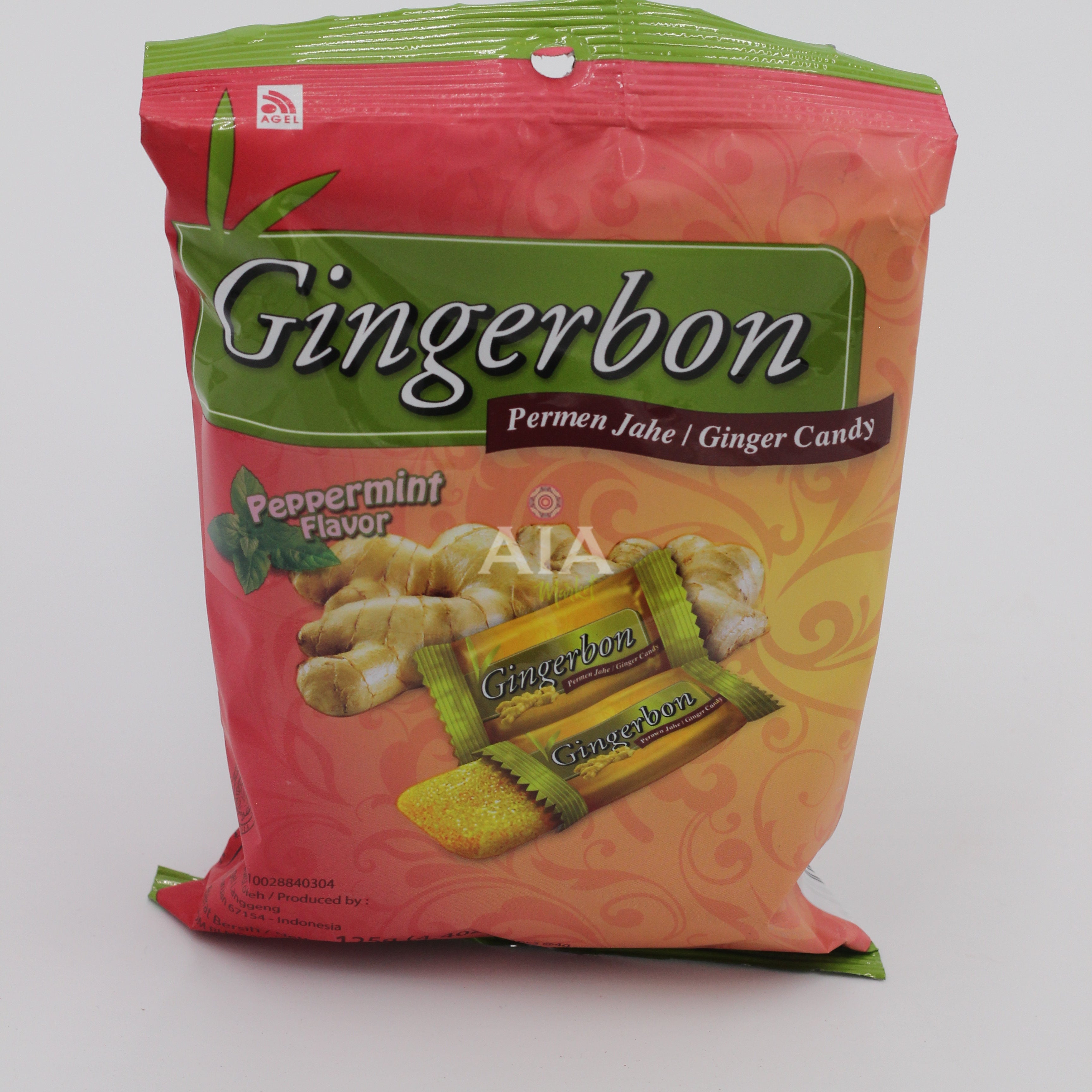 GingerBonbon Bonbons au Gingembre 125g – AIA-Market