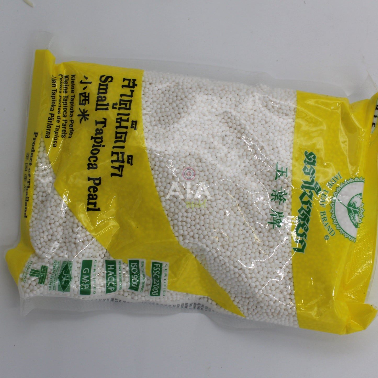 JADEBLATT Weiße Tapioka-Perlen 400g