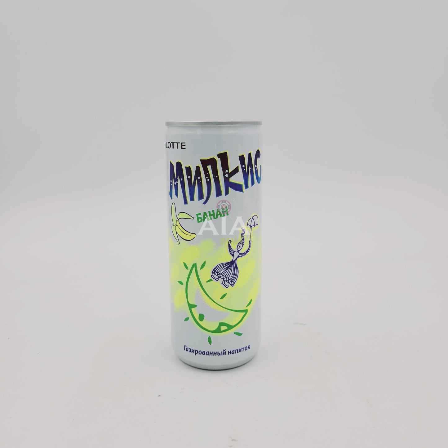 LOTTE Boisson Gazeuse Milkis Banane 250ml