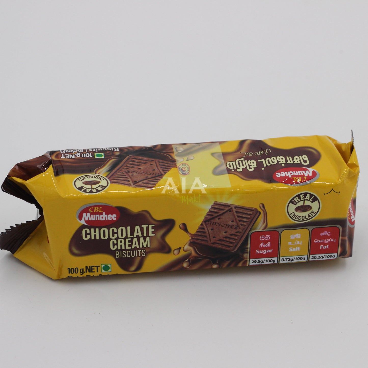 Munchee Cookies Chocolate Cream 100g