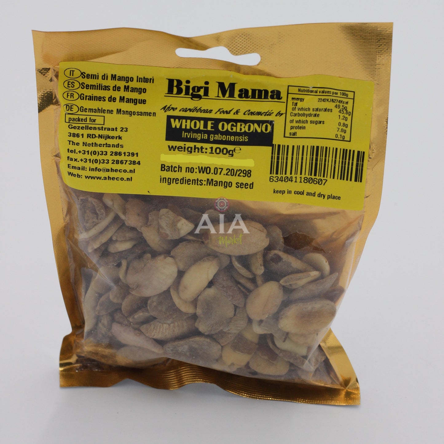BigiMama Ogbono en Grain 100g