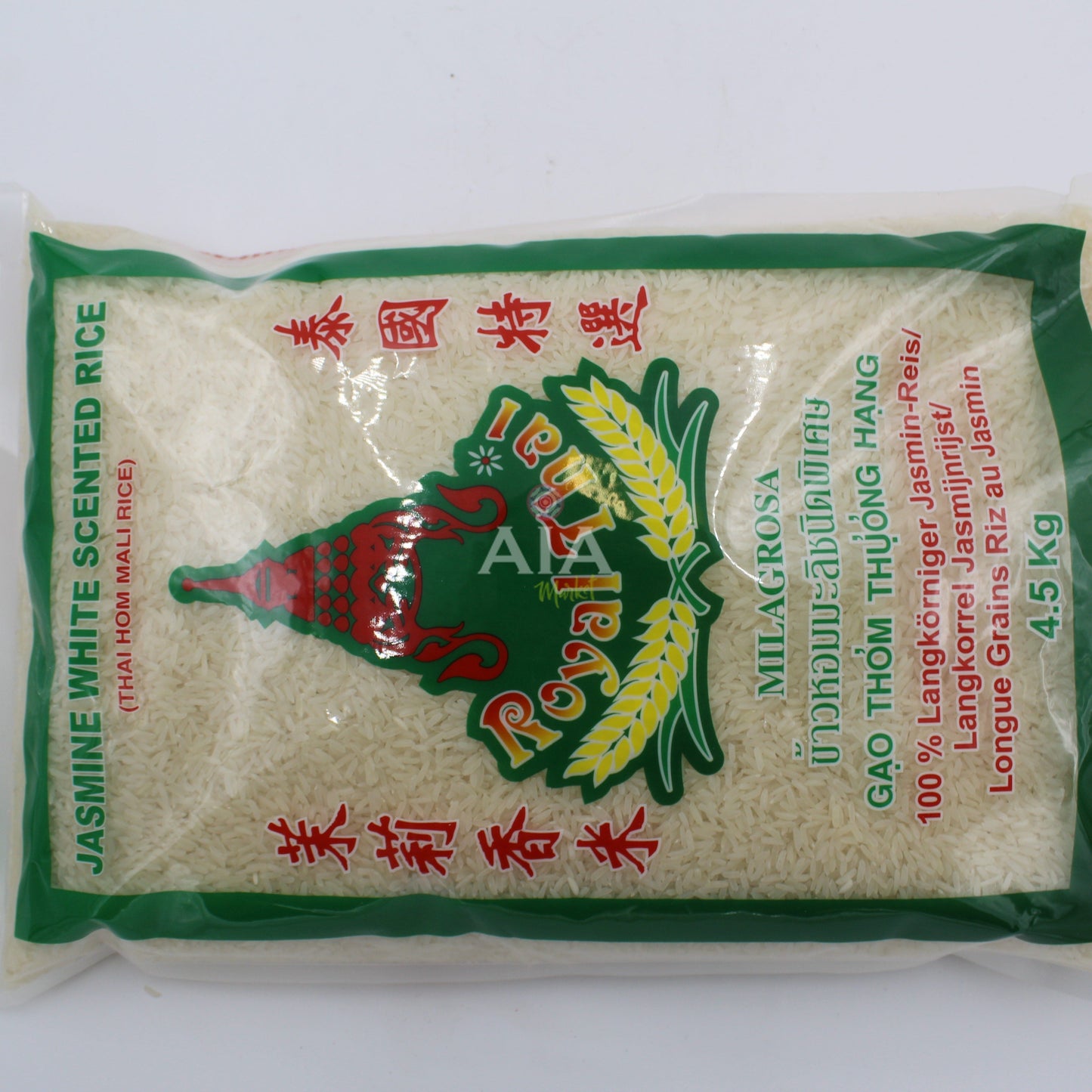 RoyalThaiRice Riz Long Grain Parfume 4.5Kg