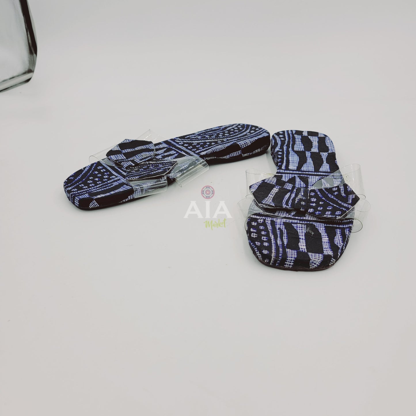 Sandalias camerun floreadas
