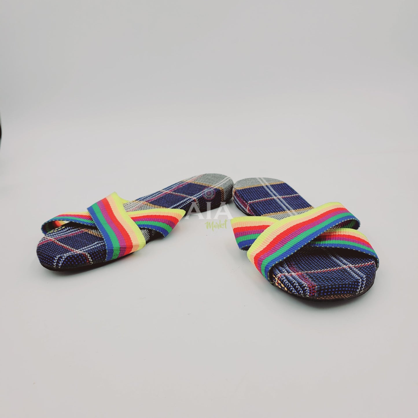 Sandalias floreadas África