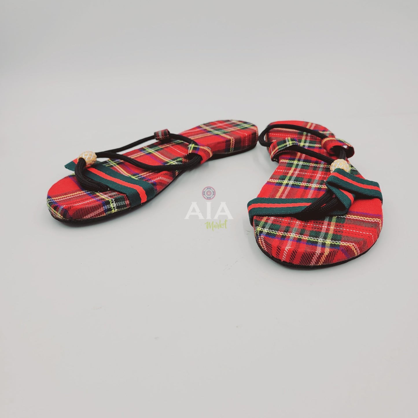 Sandalias floreadas África