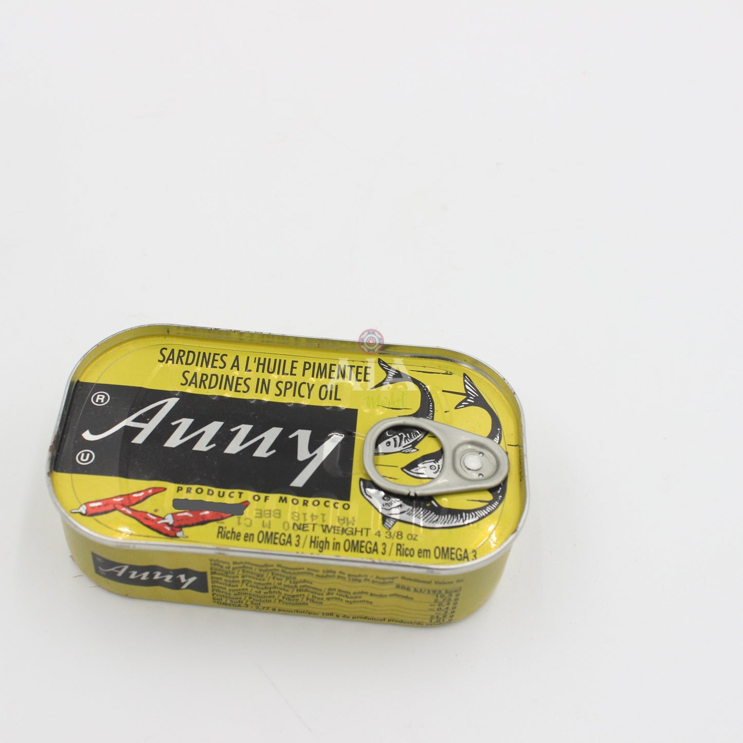Anny Sardines huile pimentee 125g
