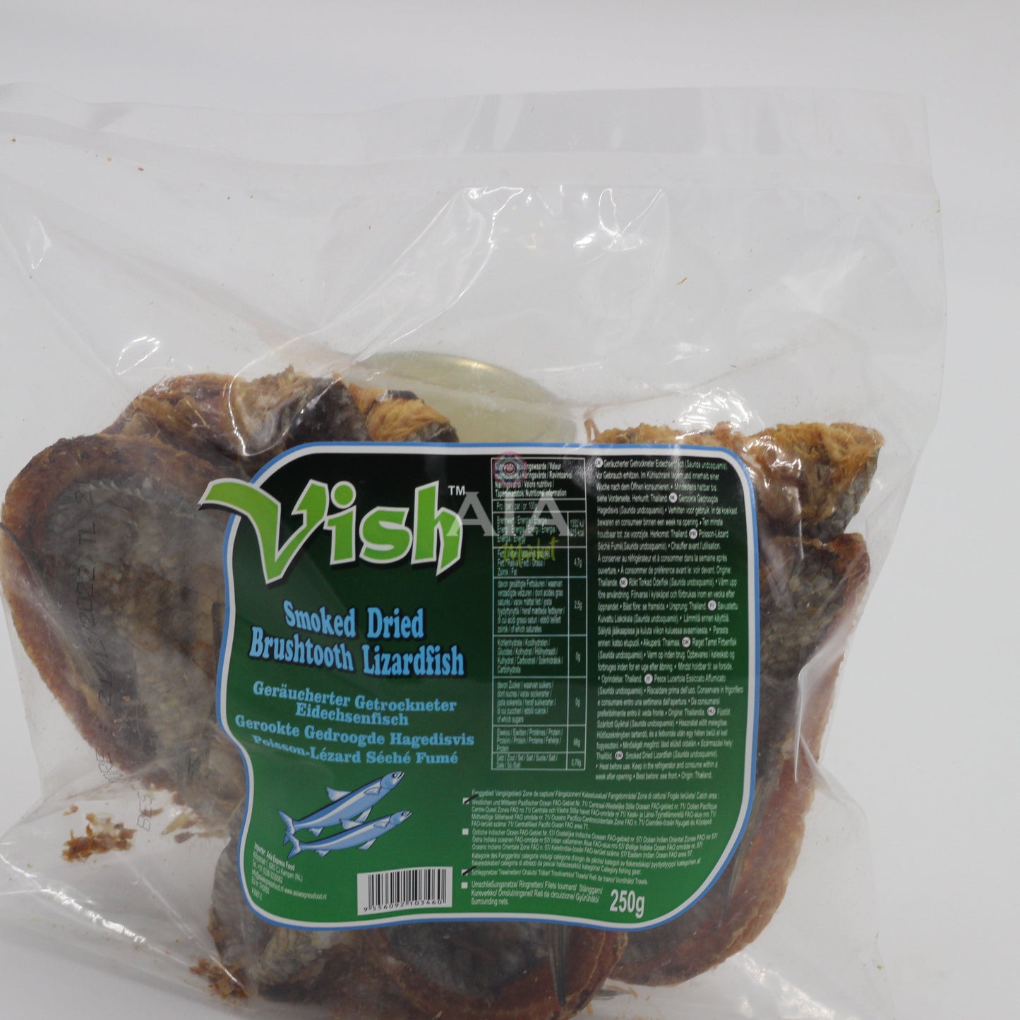 Vish Poisson Lezard Seche fume 250g