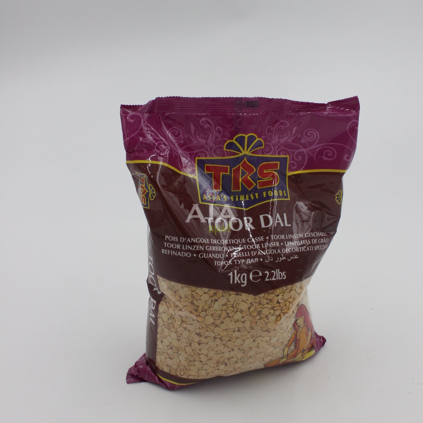 TRS Lentilles Toor Dal 1Kg