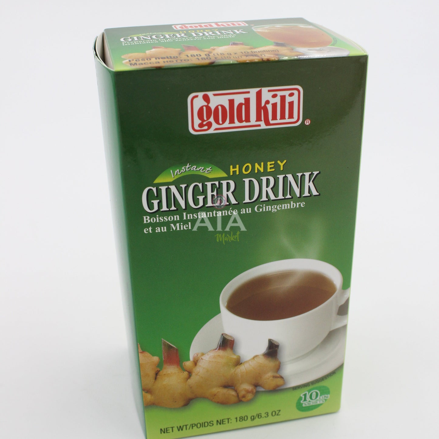 Goldkili Boisson instantanee au Gingembre et au miel 180g