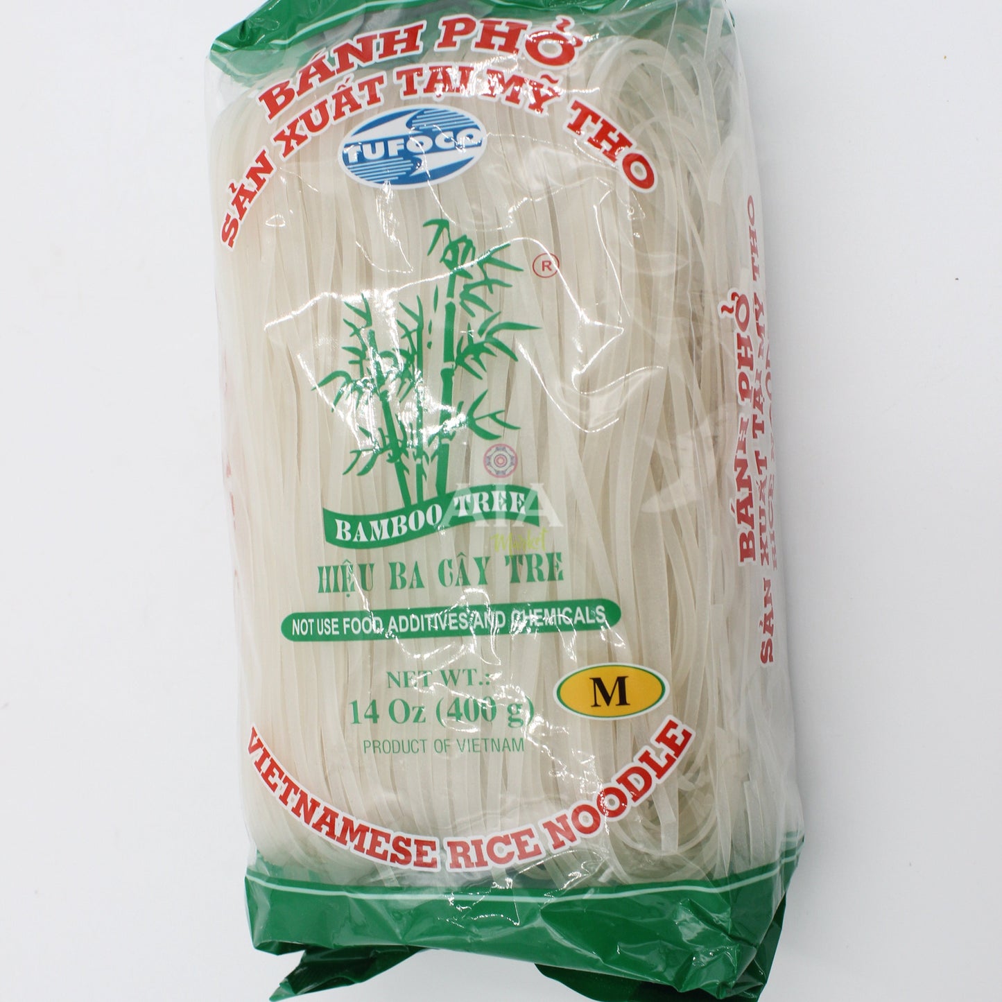 Vermicelles de riz Bánh phở M (3mm) 400g - Bamboo tree Hiệu Ba Cây Tre