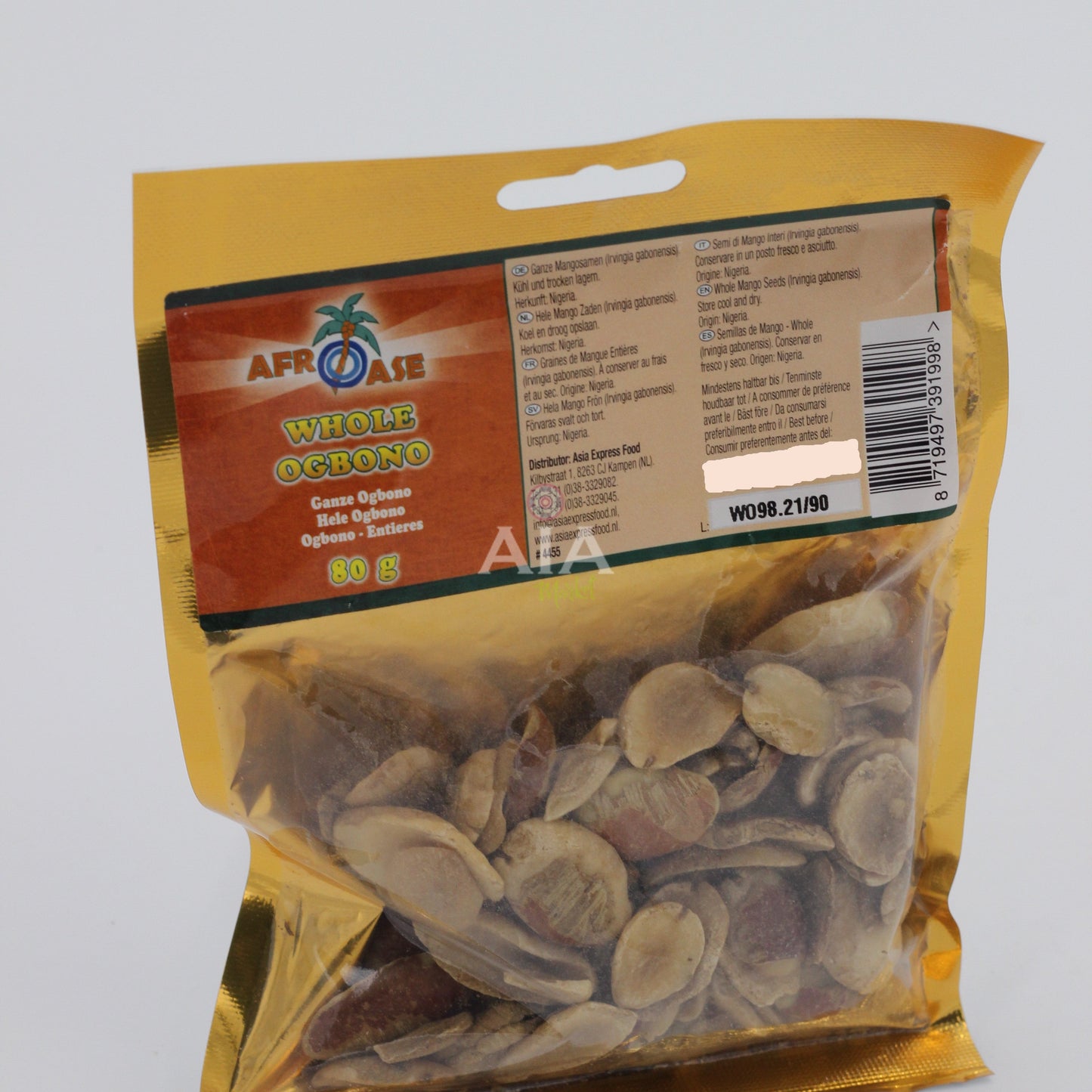 Afroase Ogbono en Grain 80g