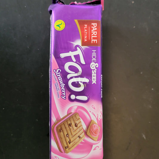 PARLE Fab Biscuits Fraise 112g