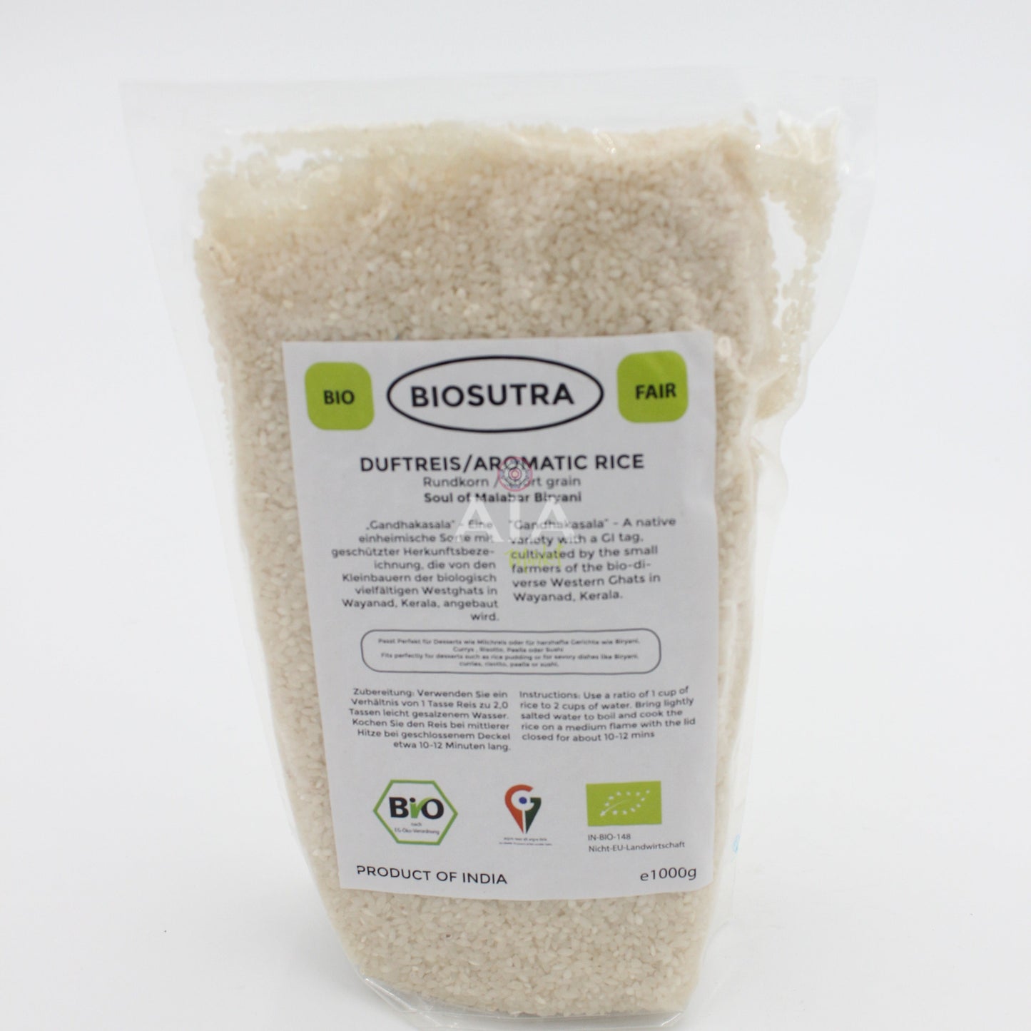 Biosutra Organic White Flavored Rice 1Kg