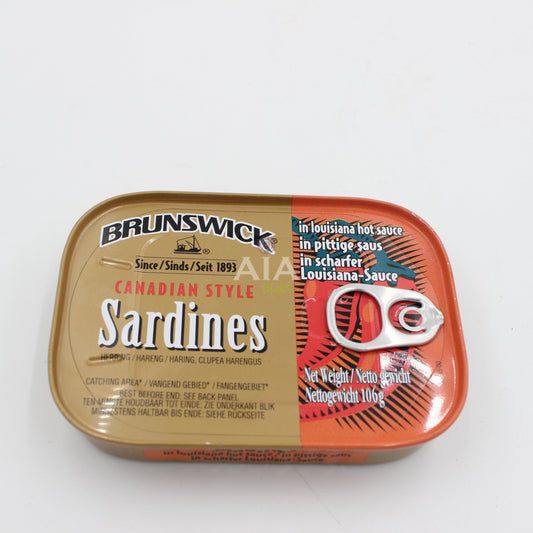 BRUNSWICK Sardines sauce Louisianne 106g